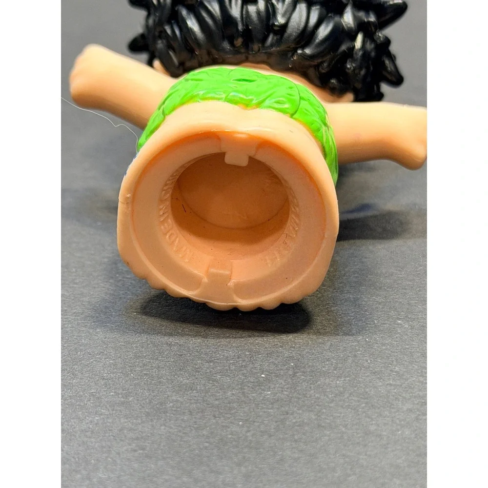 Fisher-Price Little People Cave Boy Figure Green Leaf Skirt Toy
